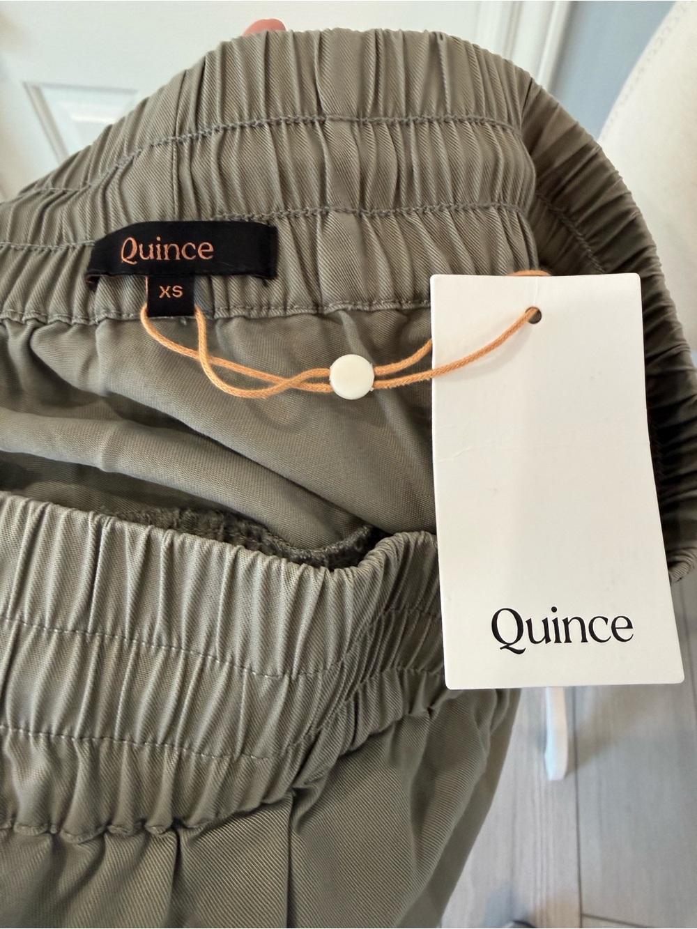 Quince Olive Tiered Maxi Skirt - Picture 4 of 10